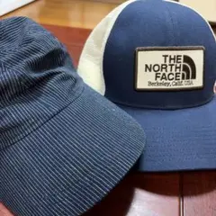 THE NORTH FACE キャップ & 松阪もめんキャップ　2点セット