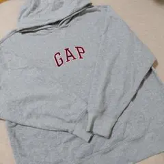 GAP★ギャップ パーカー グレー ロゴパーカー XL
