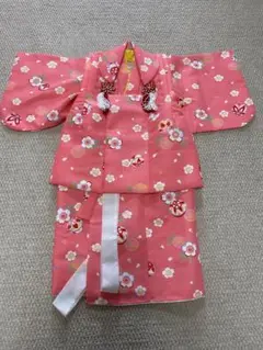 子ども 着物 七五三 被布コート セット ポリエステル　三歳