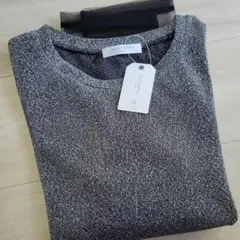 カットソー 長袖 レディース 新品 黒 m