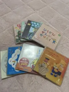 7枚セット　こどもちゃれんじ DVD まとめ売り キッズ 知育教材
