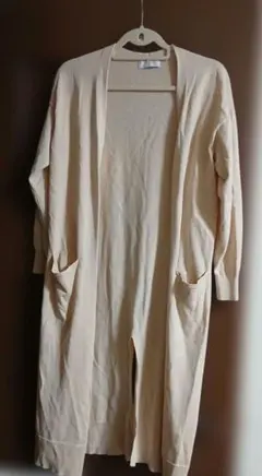 SLOBE IENAベージュ ロングカーディガン