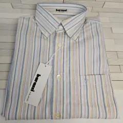 barassi バラシ　オーストリア生地長袖ボタンシャツ　48　新品・タグ付きのサムネイル