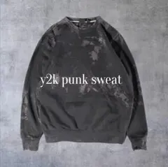 00's y2k Hurley black punk Sweat Mサイズのサムネイル