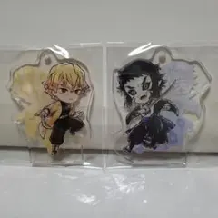 一番くじ 鬼滅の刃 ～雷の兄弟～ F賞 きゅんキャラアクリルチャーム　善逸・獪岳