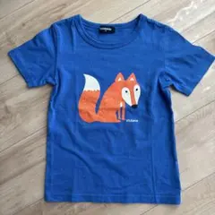 Kladskap【クレードスコープ】　キツネさん半そでTシャツ　サイズ120のサムネイル