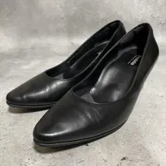 ペダラ　pedala　アシックス （22.5） レザーパンプス　フォーマル　黒