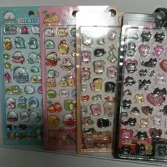 キャラクターシールまとめ売りセット ブランチブラザー、すみっコぐらし