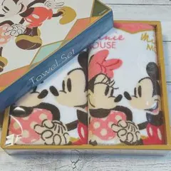 ディズニー 第一生命 ミッキー ミニー タオルセット フェイスタオル