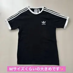 adidas 3本ライン 黒 Tシャツ Sサイズ お値下げ可能✨️