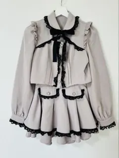 Honey Cinnamon レースフリルセットアップ