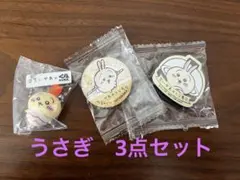 ちいかわ くら寿司 コラボ　うさぎ　マスコット　マグネット　缶バッジ