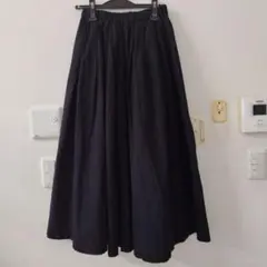 ミンソビ minsobi ロング スカート 黒　ブラック ユニセックス