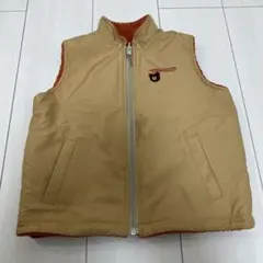 ミキハウス　リバーシブルベスト　110cm
