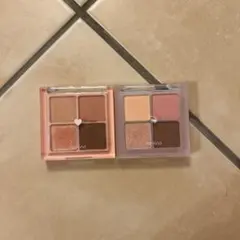 rom&nd アイシャドウパレット 2個セット