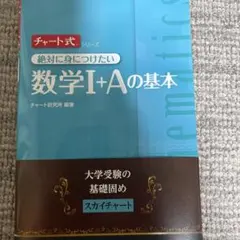 チャート式絶対に身につけたい数学1+Aの基本