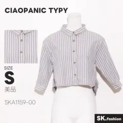 美品 CIAOPANIC TYPY トップス シャツ　クロップド丈　スリット