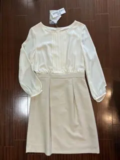 NATURAL BEAUTY BASIC アイボリー スカートセットアップ