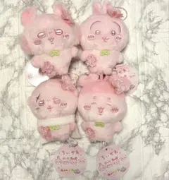 【新品・未使用】ちいかわ ぬいぱれっと さくらいろ マスコット　全4種②