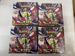 ポケモンカードゲーム ムニキスゼロ 4BOX シュリンク付き