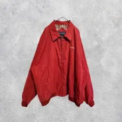 PORT AUTHORITY スイングトップ　ブルゾン　レッド　XL ロゴ