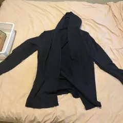 【希少レア】英国ロンドン購入 ゴスパンクメタル系フーディー L/LL ブラック