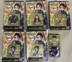新品 鬼滅の刃 シール烈伝 5束セット