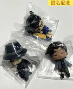 ねむらせ隊2 名探偵コナン ジン 服部平次 江戸川コナン 3個セット