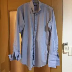 ライトブルー ウィングシャツ Lサイズ