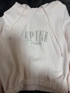 ÉPINE ピンク トレーナー ジョガーパンツ セット