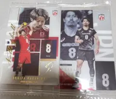 男子日本代表　バレーボール　ツインウエハース 関田誠大