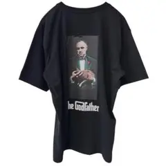 The Godfather ゴッドファーザー　プリント Tシャツ 　ブラック