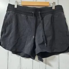 テックギア ショートパンツ 無地 M 黒 綿 部屋着のサムネイル