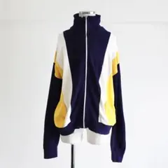 70s Euro McGREGOR トラックジャケット　ネイビー　ルーマニア製のサムネイル