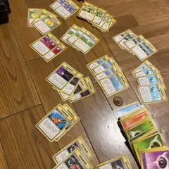 ポケモンカード 旧裏 トレーナーカード まとめ売り　　重複カードのサムネイル