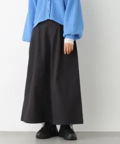 【LEPSIM】ワイドパンツ ブラックM