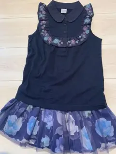 アナスイミニ☆刺繍フリルトップス&花柄スカート