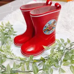 アンパンマン レインブーツ 13.0cm 赤
