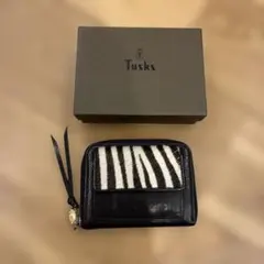 ホワイ　ゼブラ小銭入れ