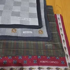 ハンカチセット（pierre cardin他)4枚