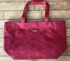 本日限定価格‼️フェイラー FEILER 赤 ハイジ　ジャカード　トートバッグ