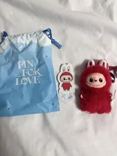 POP MART LABUBU 新品イニシャルラブブ（X）キーホルダー