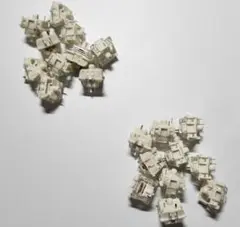 Gateron キースイッチ リニア 白 20個