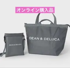 2026 DEAN & DELUCA トラベルバッグ チャコールグレー