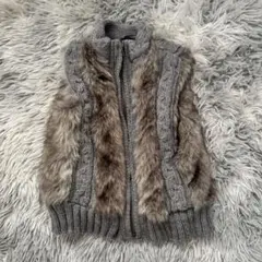 ZARA Baby Girl ファー　ベスト　女の子