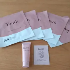 Yunth mask 5枚、ホワイトエマルジョン10ml、美白ハンドセラム