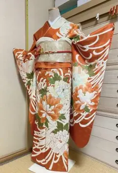 お値下げセール中〜umean成人式　正絹振袖セット