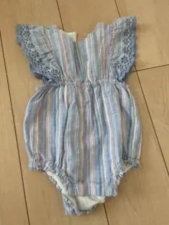 GAP ベビー　ロンパース　ヘアバンド付き