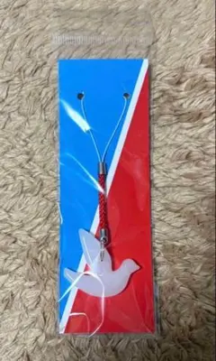 유리 비둘기 스트랩 비둘기 평화 모티브 신품 이토요카도