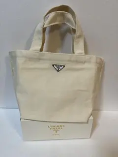 《希有》PRADAL'EAU ノベルティトートバッグ ホワイト